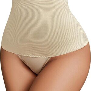 Waist Cincher Girdle Body Shaper Thong For Women Tummy Control PantySlimmer1Pack